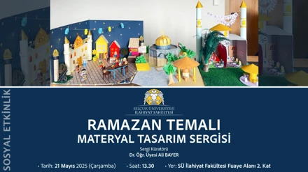 Ramazan Temalı Materyal Sergisi Açıldı